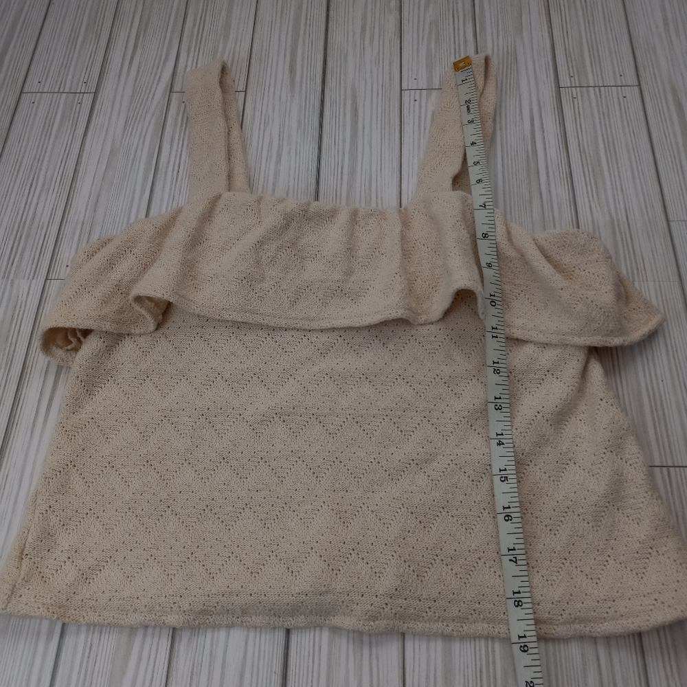 Madewell Ruffled Boho Knit Tank Top - Picture 8 of 10